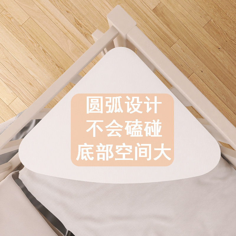 宿舍床头放东西置物架寝室上下铺床角收纳架大学生床边转角书架子