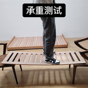 榉木加密床板排骨架可定制实木榻榻米硬床板防潮透气铺板铁艺实木