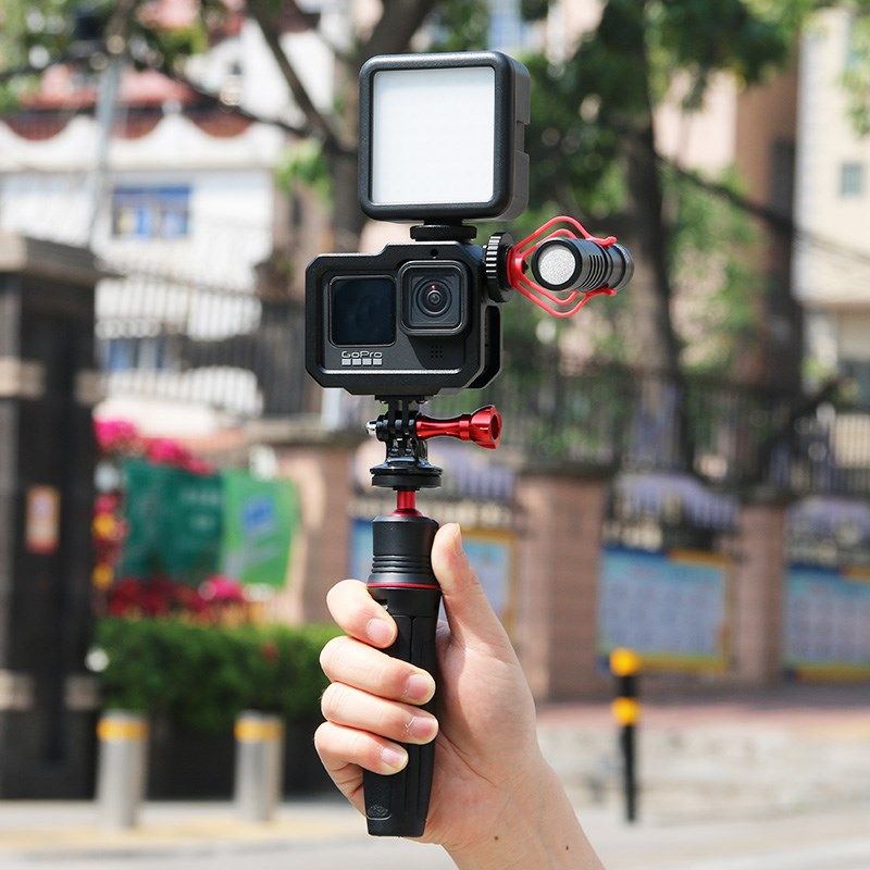 gopro11/10/9金属兔笼铝合金保护边框散热外壳gopro12狗笼配件