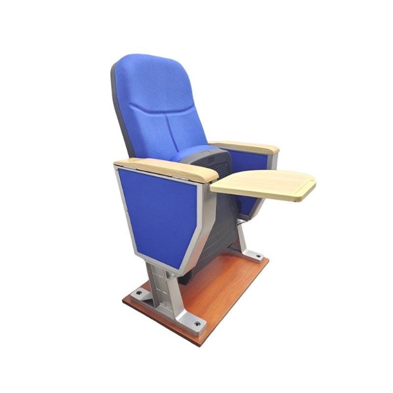 炼工礼堂椅排椅实木学校阶梯教室报告厅写字板杯架定制电影院座椅