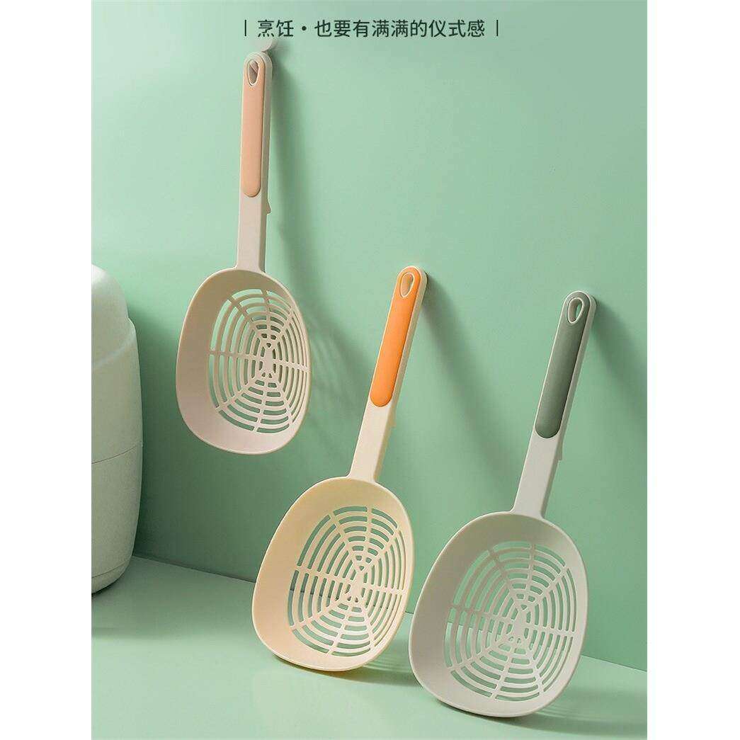 日本硅胶耐高温食品级大漏勺家用厨房长手柄捞面勺漏勺沥水笊篱,餐饮具,洗菜盆/沥水篮/漏水筛,淘宝优惠券,粉丝福利购,淘宝优惠卷