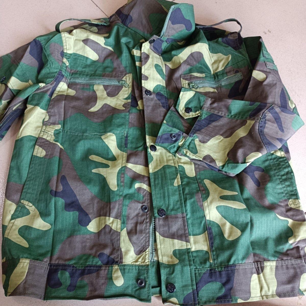 老式87老款林地97式迷彩服网格工作服套装男外套上衣裤子工地干活