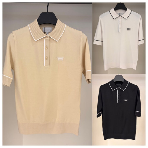 高尔夫服装女士针织polo衫