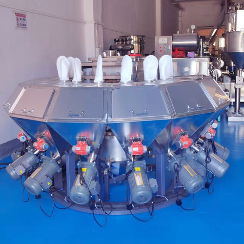 惠州 粉末颗粒称重配方机 多斗小料配方机 塑粉胶粉称重配料设备