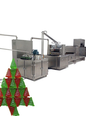 SE-1209-450J圣诞树凝胶软糖浇注生产线 混色糖果设备