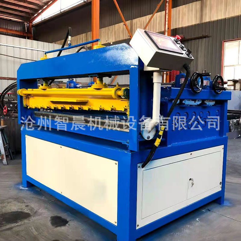 钢板液压开平机1米不锈钢校平机 全自动整平机铝板矫平机开平线