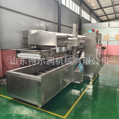 五花肉扣肉油炸机济南把子肉油炸生产线精准控温板材加厚不变形