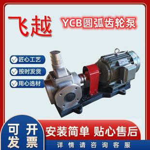 供应不锈钢齿轮泵ycb4m3 圆弧齿轮泵菜籽油输送 h电动卧式