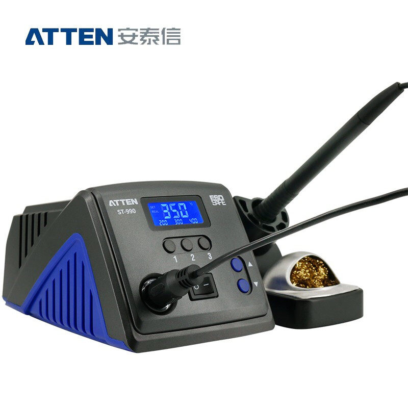安泰信ST-990电烙铁大功率恒温可调温工业级电焊台维修焊接防静电