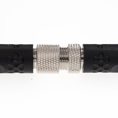 前海聚英线束加工 M12 8芯A键位带屏蔽焊接RJ45水晶头 进口超5类