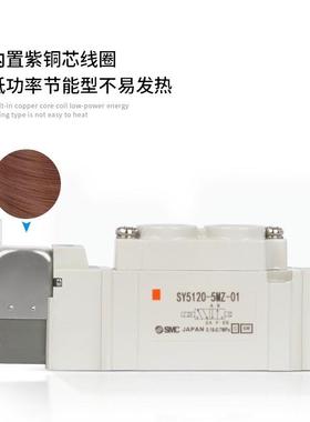 原装S0M-电磁阀SY5320-5LZD-1 -3LDZWXZ-01/4LDZ-01/-6LDZC-01 现