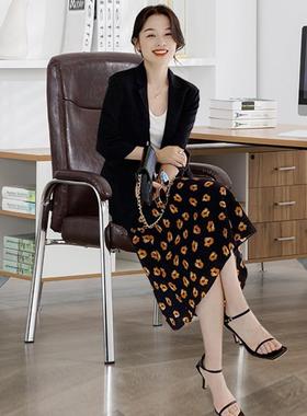 麻将机专配皮公DLL椅靠背固架茶楼扶棋手牌椅子会议室办定电脑椅