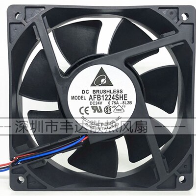 台达 AFB1224HE/HHE/VHE/SHE/EHE/GHE 12038 24V 12CM变频器风扇