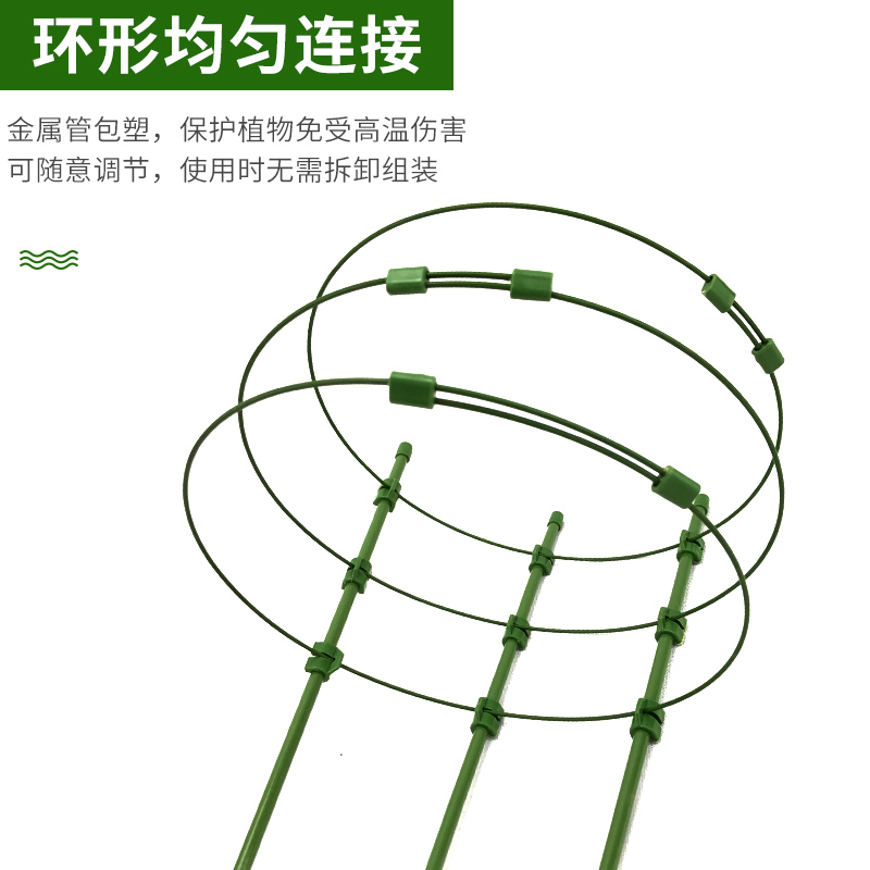 花架爬藤架花盆支架植物攀爬架铁艺室内阳台月季蔷薇铁线莲支撑杆