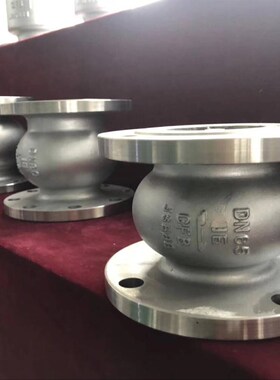 HC41X-16C/16P 铸钢/不锈钢消声法兰止回阀 304立式止回阀 逆止阀