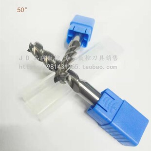 50整体硬质合金钨G铝用平头铣刀20 20D 100L 3F刃
