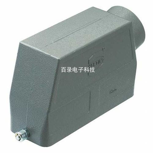 HARTING 重载连接器 航插 09300240541 HAN 24B 单扣侧出上壳PG29