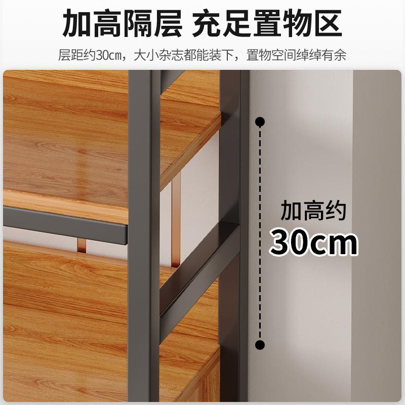 柜子储书物柜落量地客厅置物柜大容收架83771001沙发旁多层建议书
