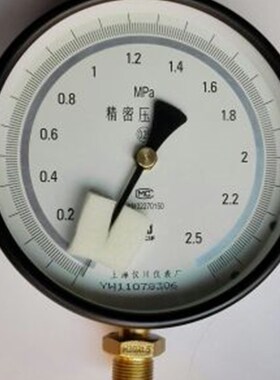 0.25级 150mm 精密标准压力表 0-0.25mpa 用于检测压力 M20X1.5