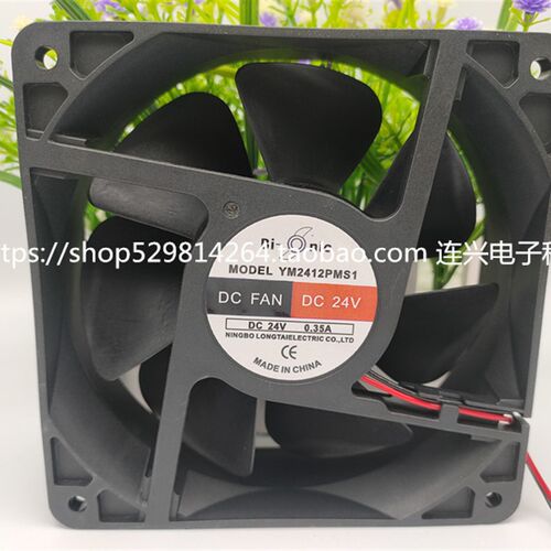 YM2412PMS1 Bi-onic 12038 散热风扇 DC24V 0.35A 高质量轴流风机