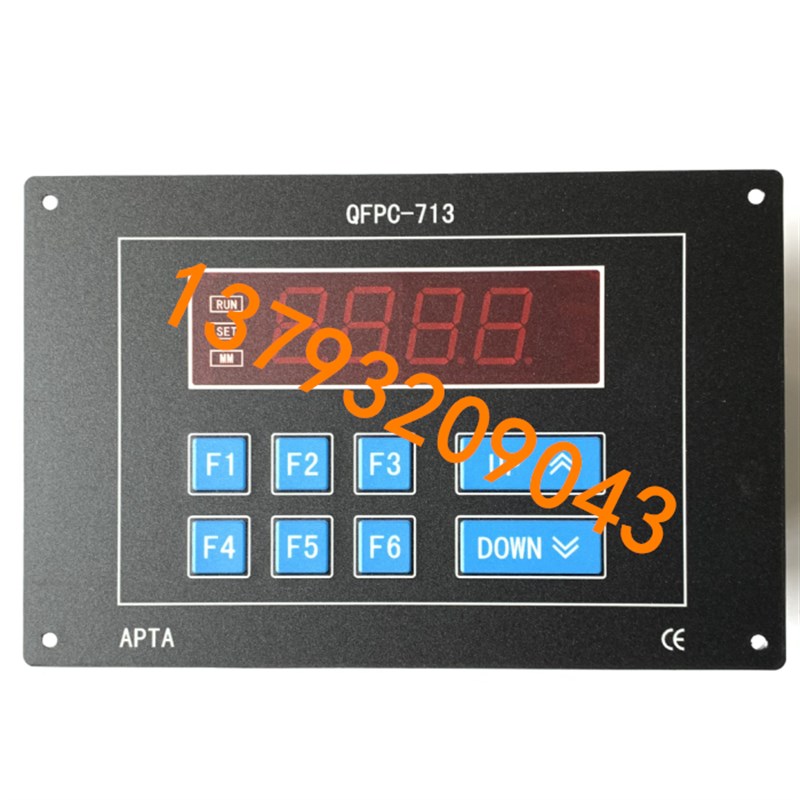 QFPC-713青岛千川砂光机控制器千川木业设备SRP600尺寸升降数显表
