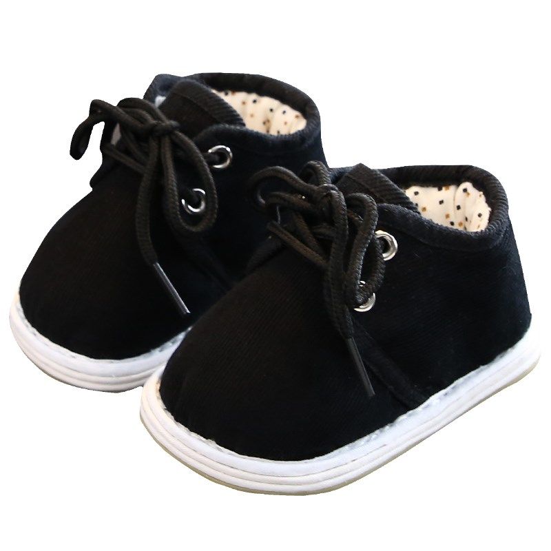 儿童手工棉鞋宝宝老棉鞋1一3岁室内鞋冬季千层底宝宝鞋小孩布鞋男