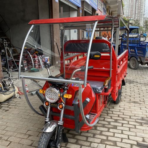 新款电动三轮车雨棚电动车遮阳伞篷摩托快递半弧顶雨蓬振利车棚