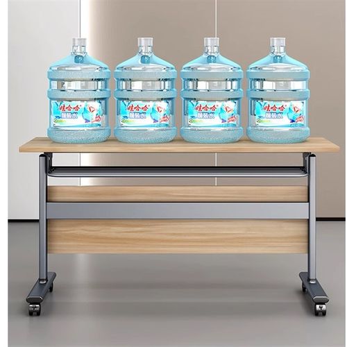 折叠会议桌可移动折叠拼接多功能会议长条桌折叠培训办公桌椅组合