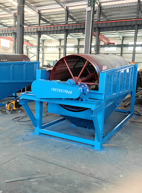 建筑垃圾分d选滚筒筛分机 无轴圆筒筛煤机 沙子石子筛洗分离机厂