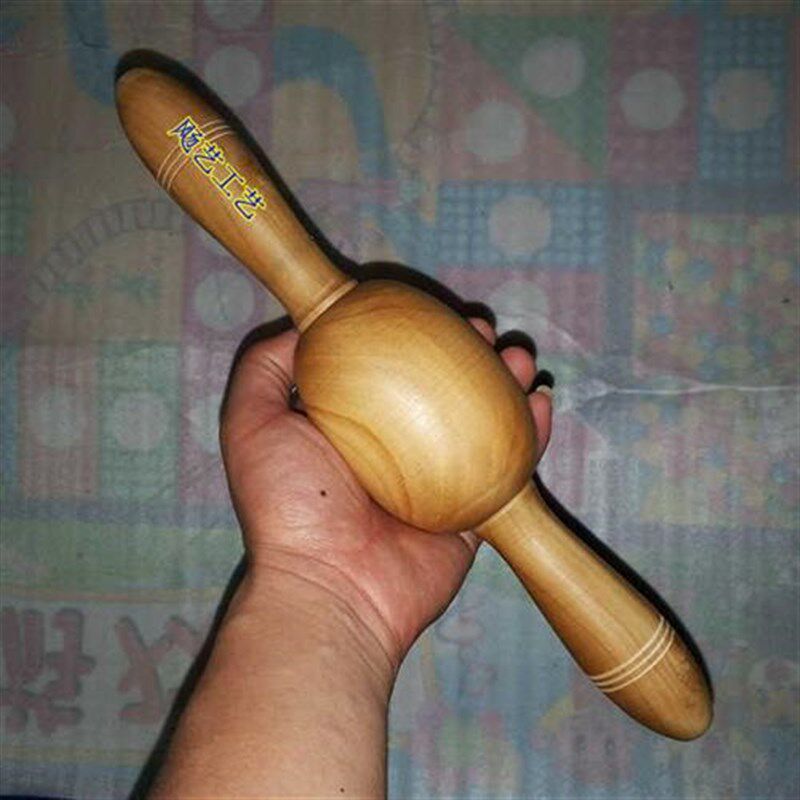 固定一体烧麦锤走锤做烧麦皮擀面杖烧麦槌固定轴式擀面杖