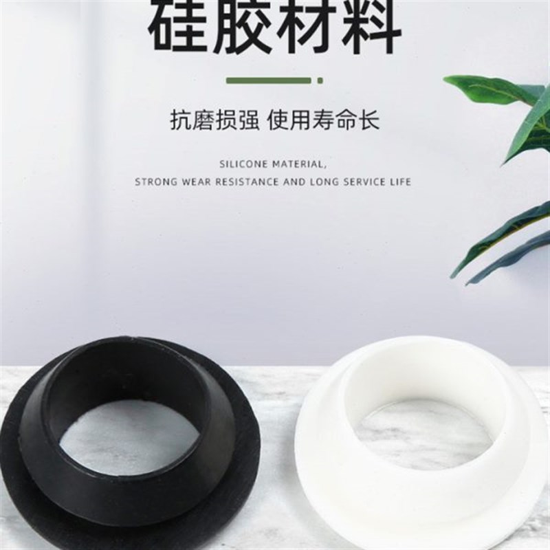 环保快装护线圈橡胶面护线环 扣式出线圈锥形过线圈护线套