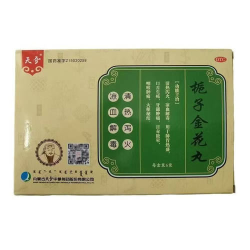 [天奇 奇特] 栀子金花丸 9g*6袋/盒