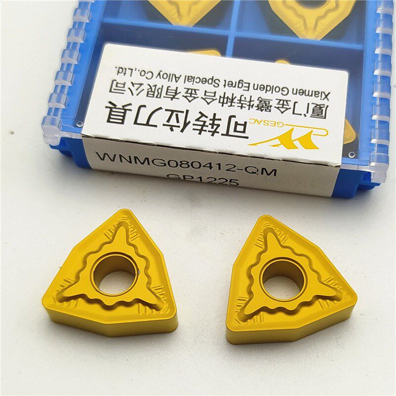 桃型刀头株洲钻石数控车床车刀片WNMG080408-TM QM硬质合金刀厦门