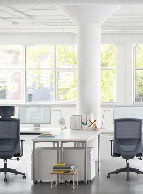 办公椅会PIL议椅职员升降椅家用工电脑椅人体转学椅电竞座椅