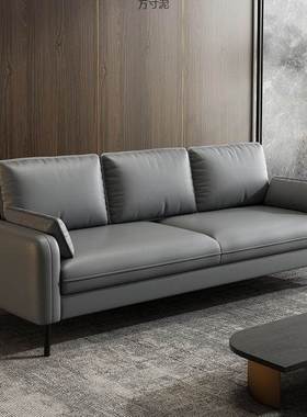 式轻VIL奢接服待小户型意沙发客厅出租房公寓装店民宿用休息商区