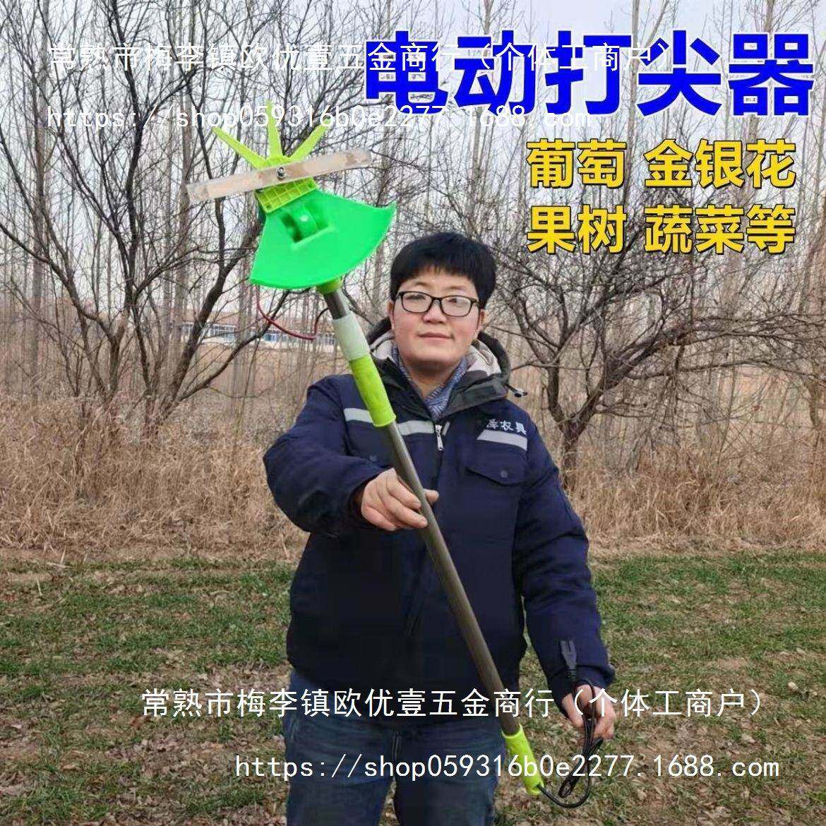 豆角9985花金花掐树头农用电动打尖银机新款椒辣椒葡萄果树枣打尖