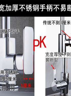 厨房冷热水盆龙头开关不锈钢单见详情冷水菜盆洗洗脸水龙头可转旋