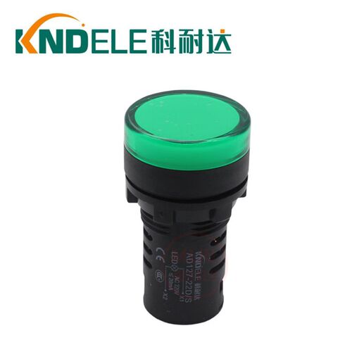 科耐达LED电源指示灯 信号灯AD127-22D/S AC220V DC24V 孔径22mm