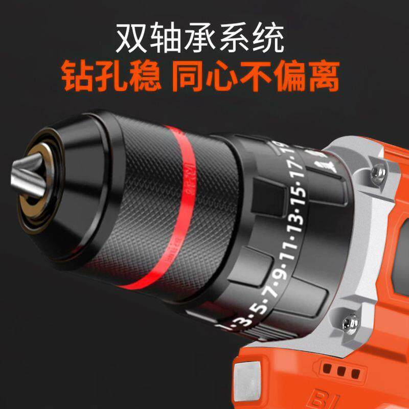 准IQI霸新款电式锂电钻无刷螺超大功率击充手电冲钻电动丝刀锂电