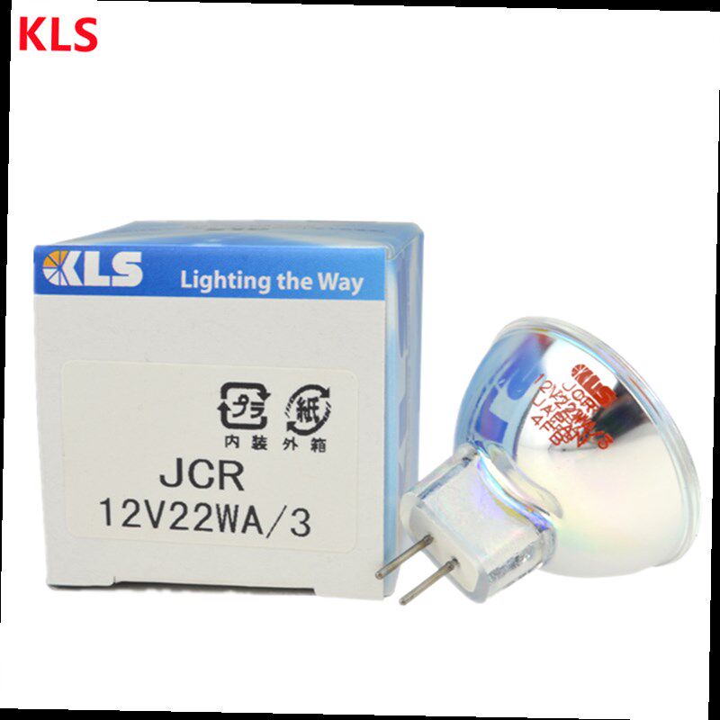 KLS JCR 12V22W A/3 卤素杯灯,OLYMPUS显微镜冷光源灯泡 SZ2-LGB