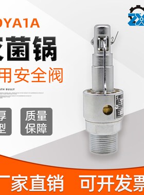 DYA1A0.15/15 灭菌锅弹簧式安全阀YA1A0.25/20 0.25/25 DN15 2025