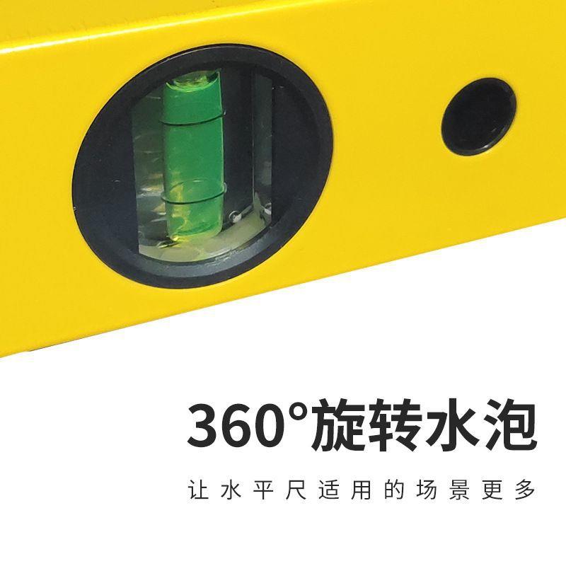 西德宝工水平尺 地其桥梁高精准水平仪合水泡建筑测量铝金RGE直尺