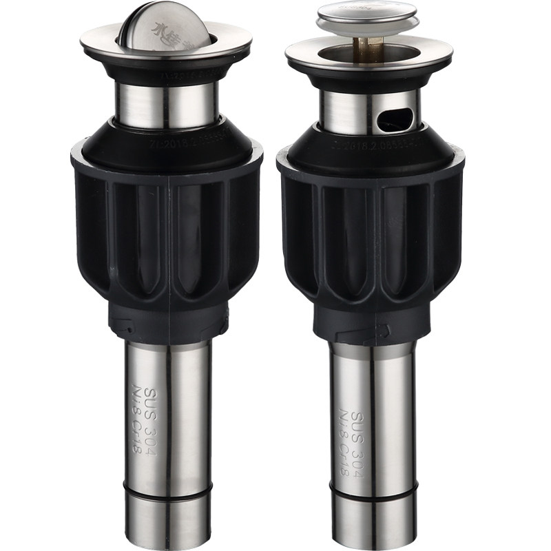 面盆洗脸盆去水器台盆洗手池304不锈钢下水器防臭下水管排水配件