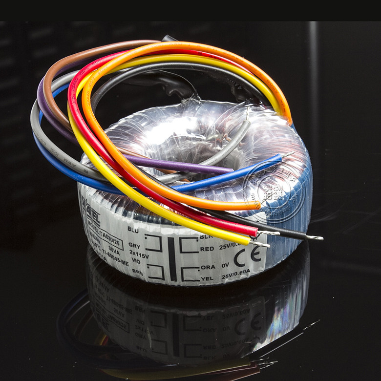 NORATEL箭猪 50W  双9V 双9V 双15V 双12V  环形变压器 50VA 环牛