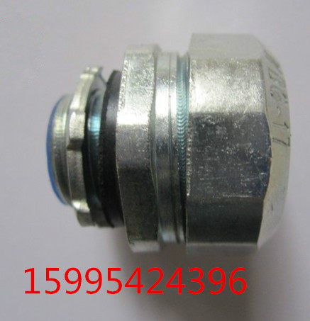 普利卡软管接头/包塑防水型金属软管接头/接线箱连接器 WBG-101#