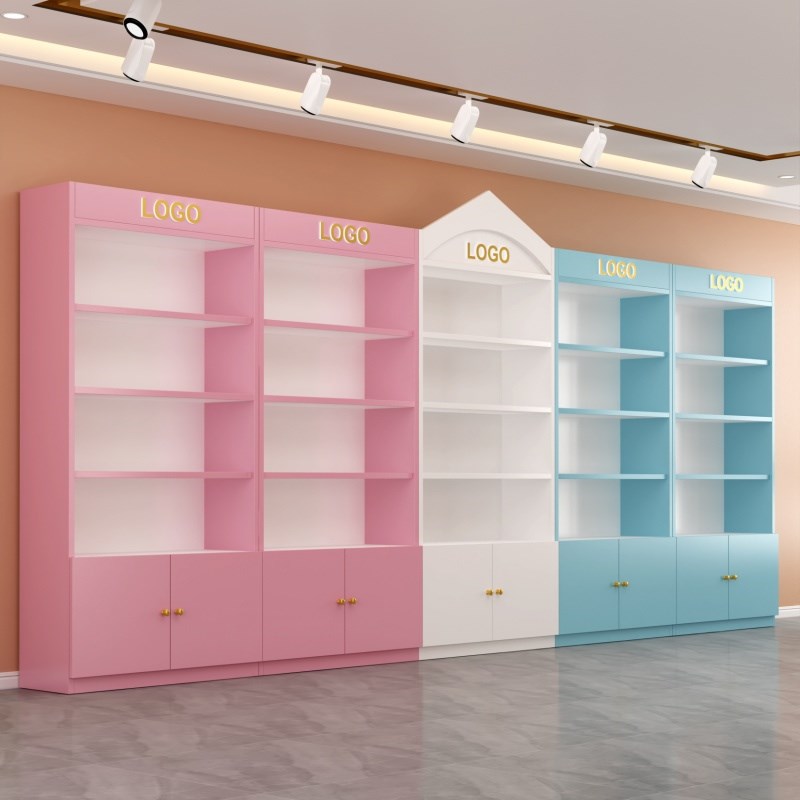 展示柜产品展示柜玻璃门礼品柜商用货柜化妆品玩具展X柜美容院柜