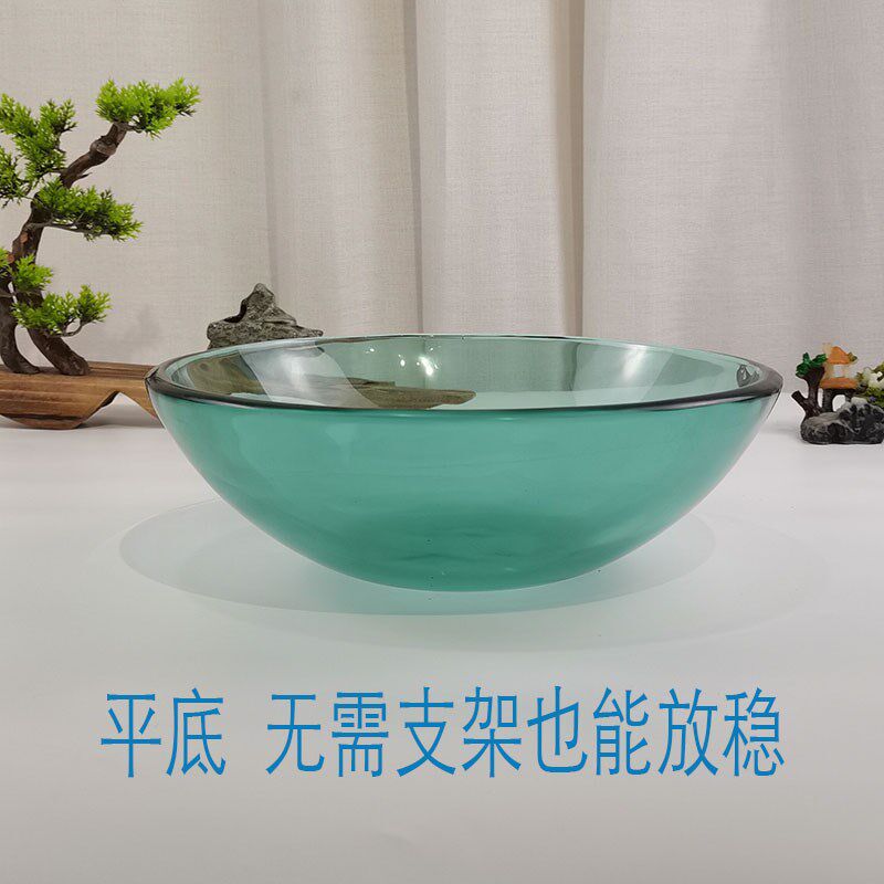 简约高档钢化玻璃自助餐水果y展示盘凉菜蔬菜沙拉罐头盘酒店餐厅