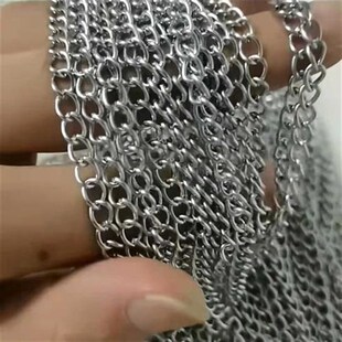 新款包邮小铁链不锈钢链广告吊牌链树牌链L金属吊链挂牌链链条链
