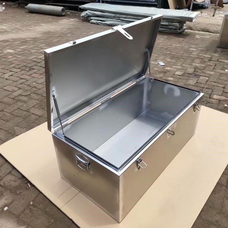 不锈钢工具箱油箱水箱大号防水家C电维修工程机械维修工具箱专用