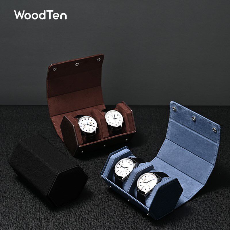 高档手表盒收纳盒家用腕表展示盒便携出差旅N行机械表手表礼物盒